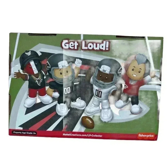 Fisher Price Little People toys ~ NFL ~ Collector Series ~ Atlanta Falcons - Picture 3 of 6
